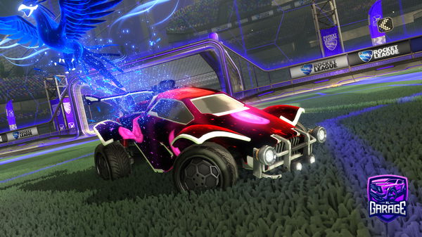 A Rocket League car design from Comet_NL