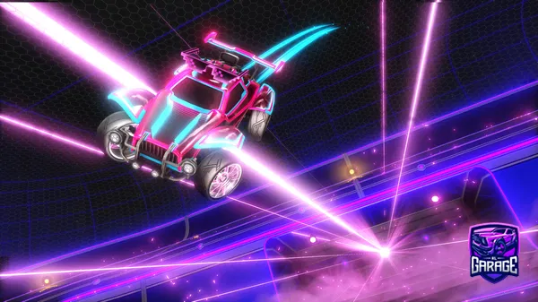 A Rocket League car design from EkiFace