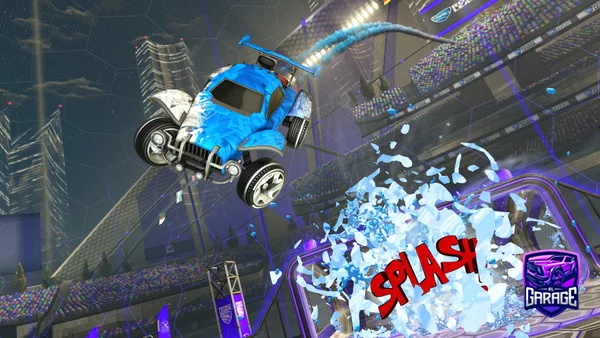 A Rocket League car design from rufust