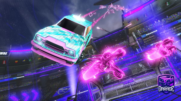 A Rocket League car design from TTV_toppcubs1221