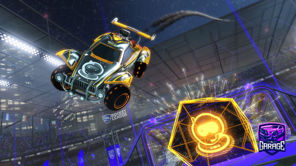 A Rocket League car design from Mistguard5125