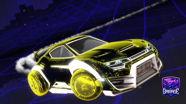 A Rocket League car design from SALOC1N