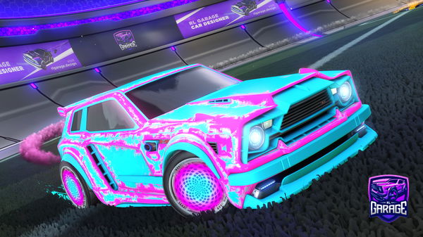 A Rocket League car design from JamezTheGreat