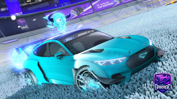 A Rocket League car design from Fotevailar1