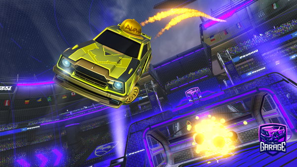 A Rocket League car design from Molerat35