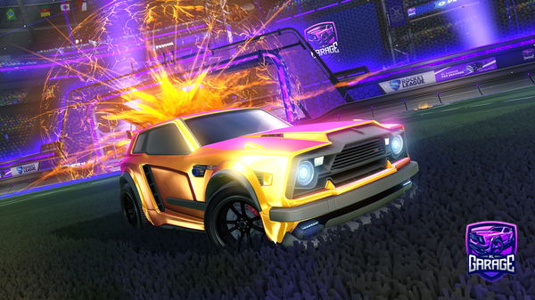 A Rocket League car design from l9op