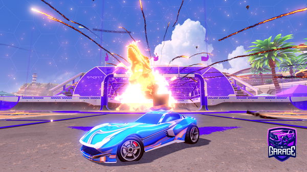 A Rocket League car design from C0N4R