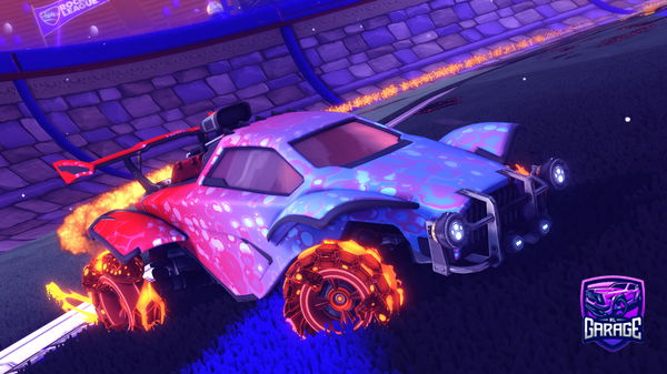 A Rocket League car design from RocketLeagueTRADER14