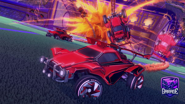 A Rocket League car design from Pekkadox93