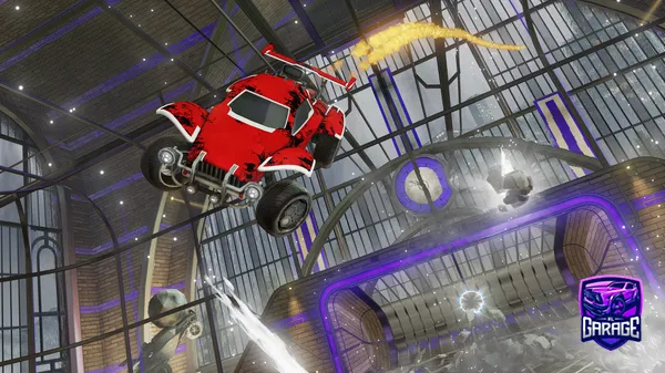 A Rocket League car design from tikoo