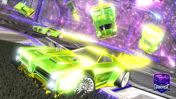 A Rocket League car design from AkanoBR