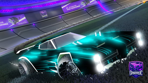 A Rocket League car design from IIlL7lII