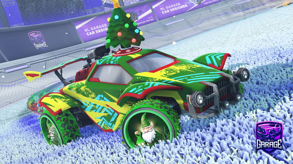 A Rocket League car design from Polar-Ray