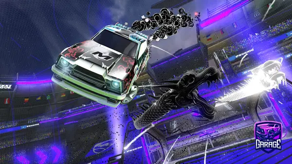 A Rocket League car design from exca_blunt