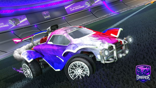 A Rocket League car design from TheOriginalG787