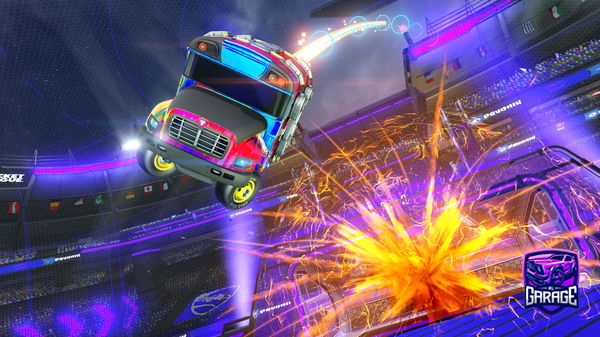 A Rocket League car design from Catroll111