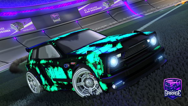 A Rocket League car design from TMONEYWAY