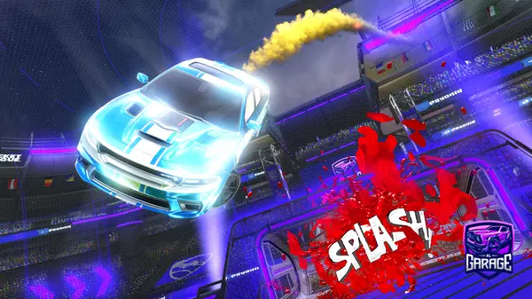 A Rocket League car design from RPZINNNBR