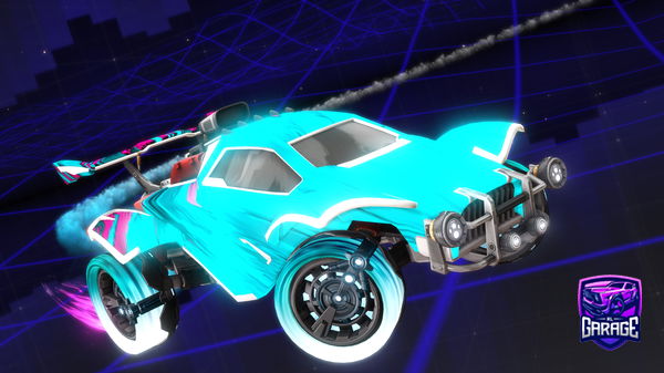 A Rocket League car design from TheOnlyNicePersonInRL