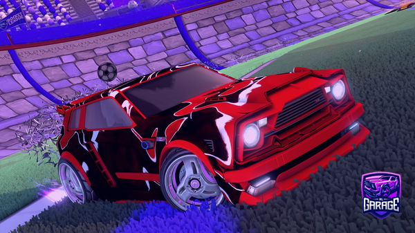 A Rocket League car design from Tydrorl