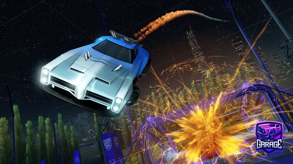 A Rocket League car design from Svurvvz_Jay