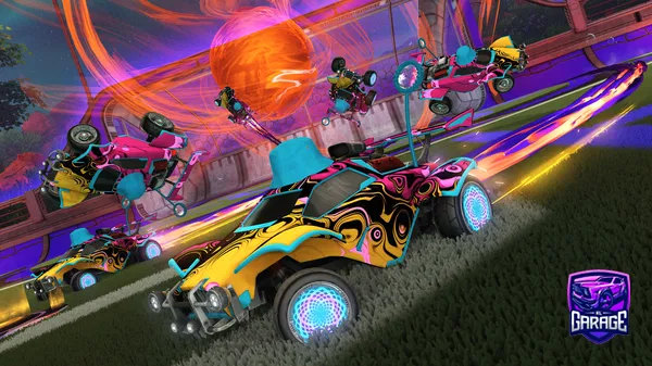 A Rocket League car design from Justin66767_