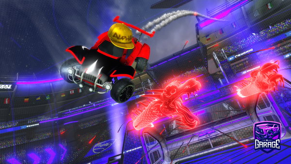 A Rocket League car design from Kabat