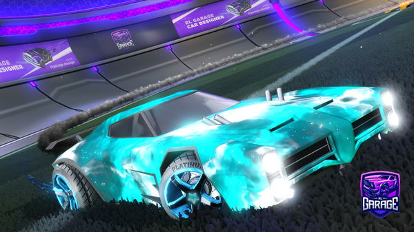 A Rocket League car design from TheBismarck49