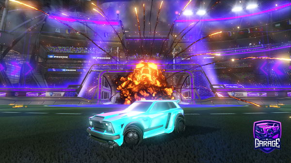 A Rocket League car design from The_King_Master