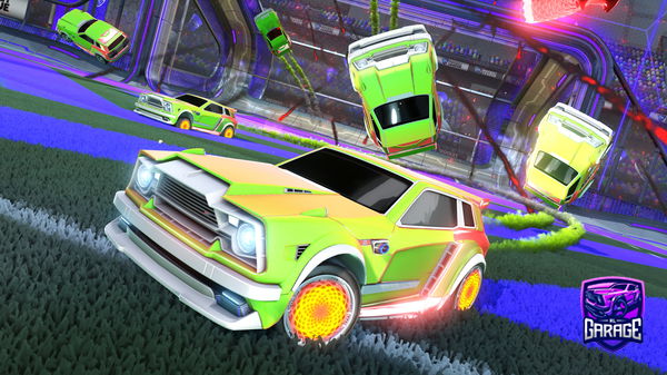 A Rocket League car design from Exoblade