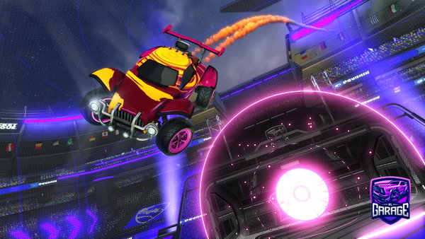 A Rocket League car design from freezy_yt