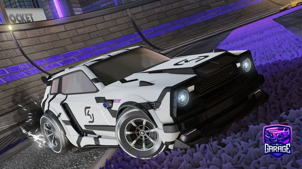 A Rocket League car design from ScubaSteve211