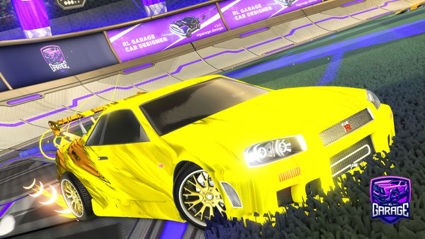 A Rocket League car design from BuddyCalamity