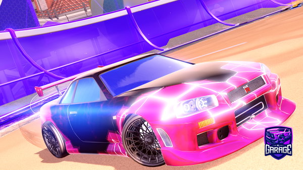 A Rocket League car design from Spowkz