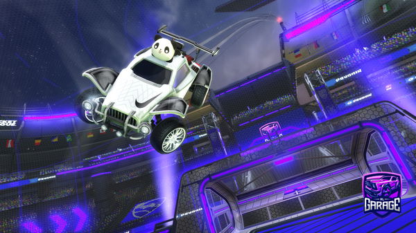 A Rocket League car design from BurtQWERT