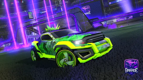 A Rocket League car design from CarFace