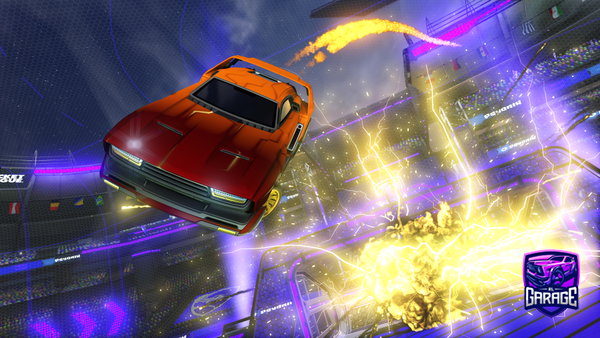 A Rocket League car design from Agraf_x_Snow