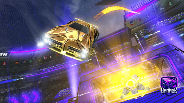 A Rocket League car design from BOGETATHEHOLY