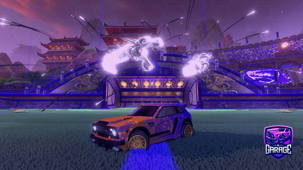 A Rocket League car design from W_a_v_y_y_y