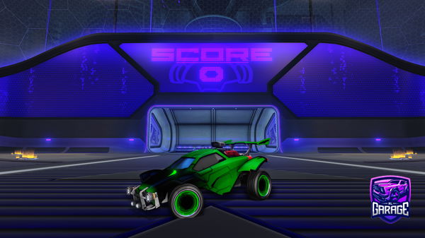 A Rocket League car design from Creeper7369_