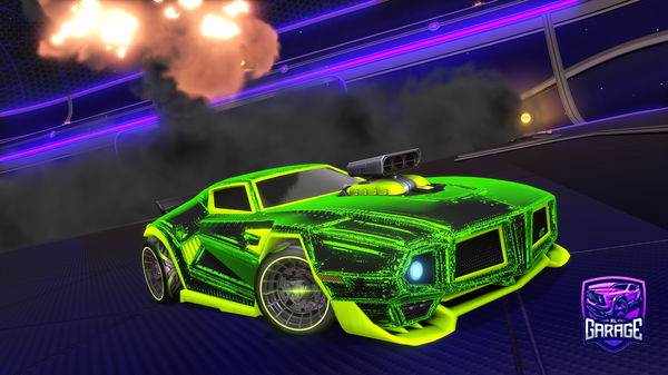 A Rocket League car design from MikeMarshall