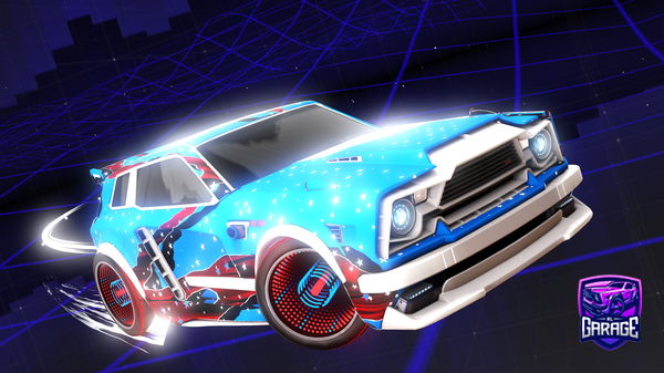 A Rocket League car design from -KOS-