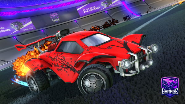 A Rocket League car design from AlmostDead
