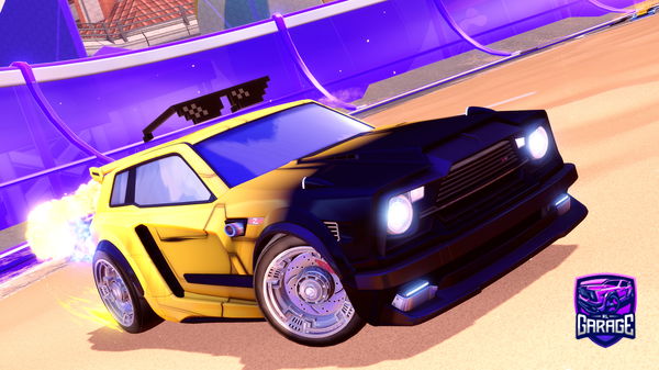 A Rocket League car design from Crcked-_-bot