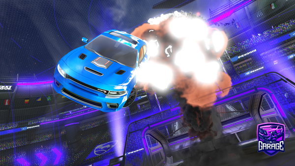 A Rocket League car design from 1400nemo