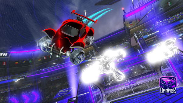 A Rocket League car design from d3m0ng0d1403