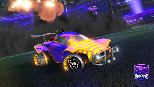A Rocket League car design from MRTRADEALOT