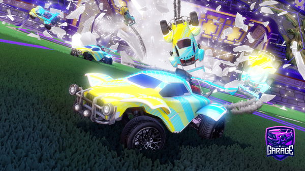 A Rocket League car design from Hype-Master-Kevin