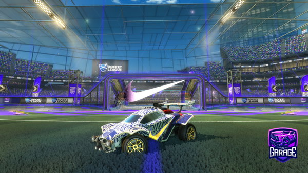 A Rocket League car design from JaredCL23