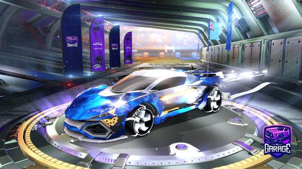 A Rocket League car design from UppedHealer8521